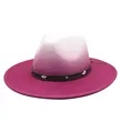 Colorblock Gradient Western Retro Style Cowboy Hat | https://www.bestnamebadges.com