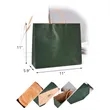 Colorful Kraft Paper Takeout Tote Bag | https://www.bestnamebadges.com
