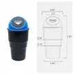 Vehicle Trash Cans | https://www.bestnamebadges.com