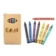 6-Piece Crayon Set | https://www.bestnamebadges.com