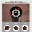 Manual Portable Adjustable Easy Clean Mill Coffee Grinders | https://www.bestnamebadges.com