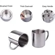 10 OZ Stainless Steel Double Walled Mugs | https://www.bestnamebadges.com