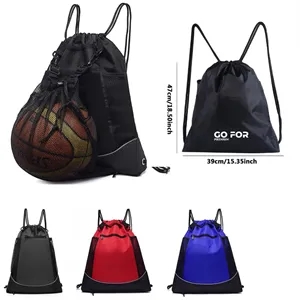 Portable Basketball Pull Rope Backpack