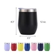 12oz Thermos U-shaped Stainless Steel Eggshell Cup | https://www.bestnamebadges.com