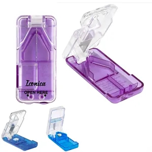 Pill Cutting Box with Blade