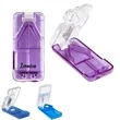 Pill Cutting Box with Blade | https://www.bestnamebadges.com