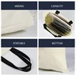 Thickened Large Capacity Advertising Shoulder Canvas Bag | https://www.bestnamebadges.com