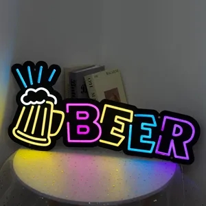 Molded Silicone Neon Signs | https://www.bestnamebadges.com