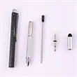 6-in-1 Multifunctional Tech Tool Ballpoint Pen for Men | https://www.bestnamebadges.com