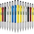 6-in-1 Multifunctional Tech Tool Ballpoint Pen for Men | https://www.bestnamebadges.com