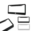Aluminum Alloy License Plate Frame with Screw Caps | https://www.bestnamebadges.com