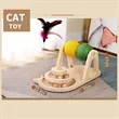 Double Ball Cat Scratcher Mat | https://www.bestnamebadges.com