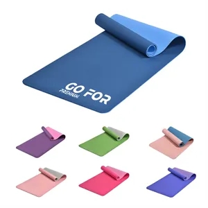 Two-color TPE Yoga Mat With Bag