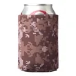 Digital Camo Foam Can Coolers | https://www.bestnamebadges.com