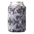 Digital Camo Foam Can Coolers | https://www.bestnamebadges.com