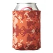 Digital Camo Foam Can Coolers | https://www.bestnamebadges.com