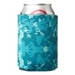 Digital Camo Foam Can Coolers | https://www.bestnamebadges.com