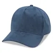 5 Panels high profile Suede Cap | https://www.bestnamebadges.com