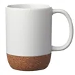 15 oz Bottom Matte Cork Ceramic Mugs | https://www.bestnamebadges.com