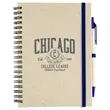 Prairie Fragrant Grass Recycled Spiral Notebook with Pen | https://www.bestnamebadges.com