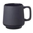 12 oz. Matte Grey Finish Ceramic Mugs | https://www.bestnamebadges.com