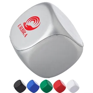Square Shaped Custom Stress Balls | https://www.bestnamebadges.com