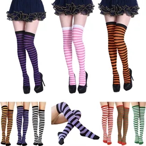 MOQ 100 Christmas Striped Stockings