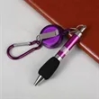 Retractable Drawstring Pen Badge Belt Clip Carabiner Set | https://www.bestnamebadges.com