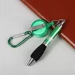 Retractable Drawstring Pen Badge Belt Clip Carabiner Set | https://www.bestnamebadges.com