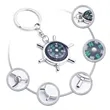 Key Ring Metal Compas Men'S Car Keychain Backpack | https://www.bestnamebadges.com