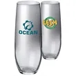 9 oz Stemless Gradient Champagne Glasses | https://www.bestnamebadges.com