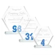 Riviera Milestone Award - Blue | https://www.bestnamebadges.com