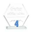 Riviera Milestone Award - Blue | https://www.bestnamebadges.com