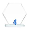 Riviera Milestone Award - Blue | https://www.bestnamebadges.com