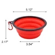 MOQ 50 12OZ Portable Folding Pet Bowl | https://www.bestnamebadges.com