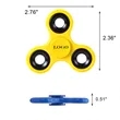 MOQ 100 Plastic Compression Fidget Spinner | https://www.bestnamebadges.com