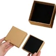 Retro Kraft Paper Jewelry CreativePackaging Box | https://www.bestnamebadges.com