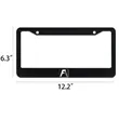 Aluminum Alloy License Frame With 2 Holes | https://www.bestnamebadges.com