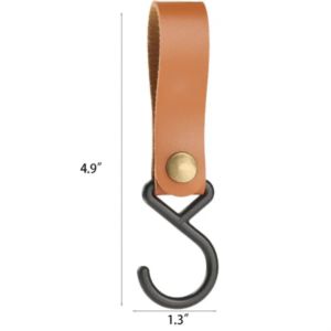 S-shaped PU leather Storage Buckle