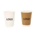 16 Oz Disposable Custom Paper Cups | https://www.bestnamebadges.com