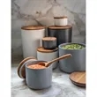 Be Home® Brampton Stoneware Container - Medium | https://www.bestnamebadges.com