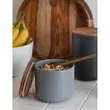 Be Home® Brampton Stoneware Container - X-Large | https://www.bestnamebadges.com