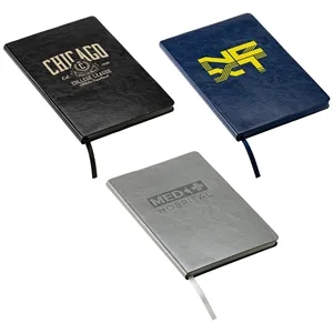Elite Softcover FSC® Leatherette Journal | https://www.bestnamebadges.com