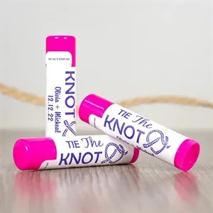 Flavored Beeswax Lip Balm - One Imprint Color | https://www.bestnamebadges.com