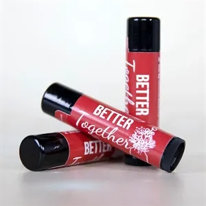Natural Beeswax Lip Balm - One Imprint Color | https://www.bestnamebadges.com