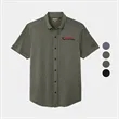 OGIO® Men's Full-Button Polo | https://www.bestnamebadges.com