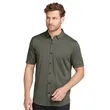 OGIO® Men's Full-Button Polo | https://www.bestnamebadges.com