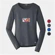OGIO® Ladies Long Sleeve Pulse T-Shirt | https://www.bestnamebadges.com