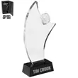 Baseball Crystal Glass Awards | https://www.bestnamebadges.com