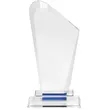 Curved Crystal Glass Awards | https://www.bestnamebadges.com